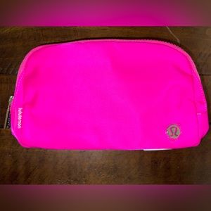 Hot pink new Lululemon bag belt